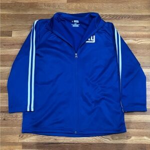 Blue New York Giants zip up jacket nfl apperal